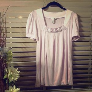 Cap sleeve top, pink